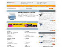 Tablet Screenshot of printerblekk.com